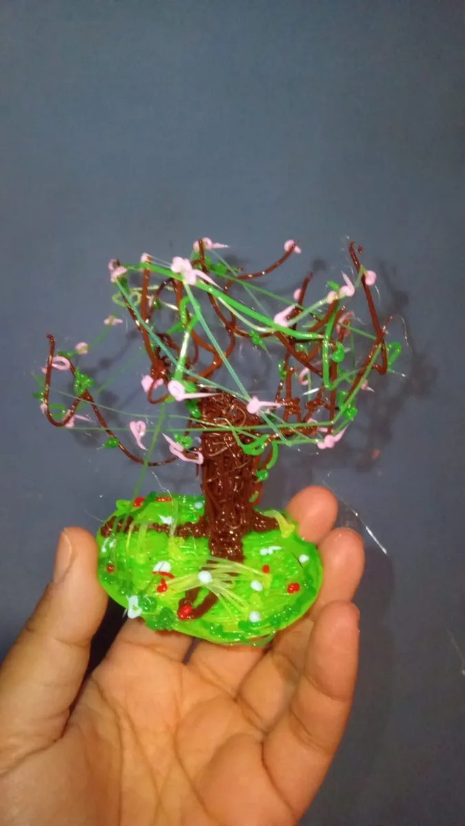 Lápiz 3D brinvoo en uso